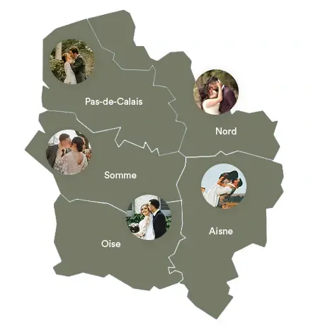 Carte hauts de france videaste mariage copie